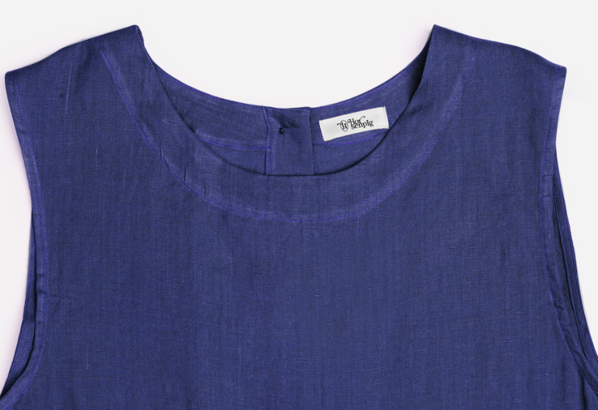 Linen Apron Dress